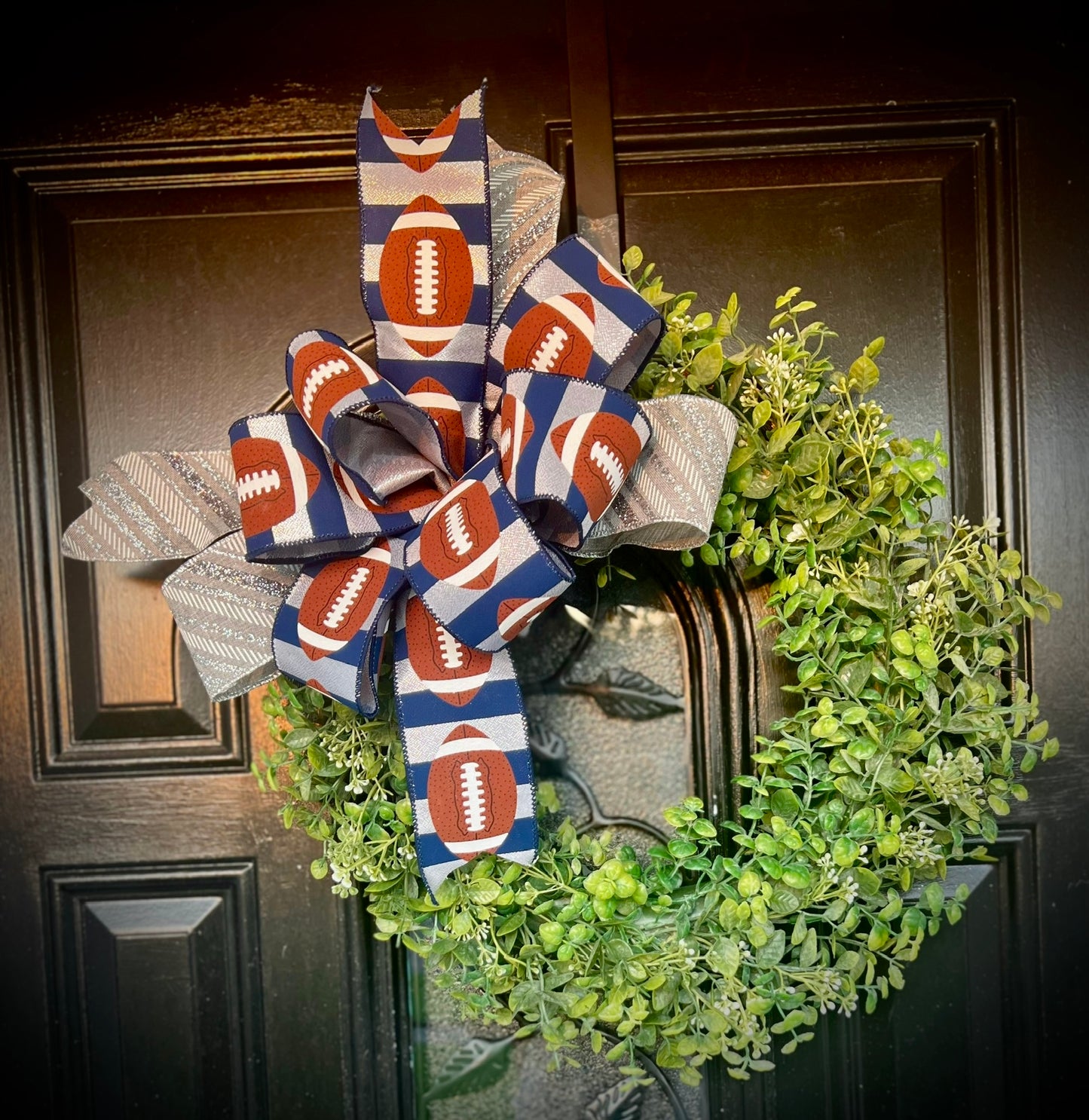 COWBOYS boxwood wreath